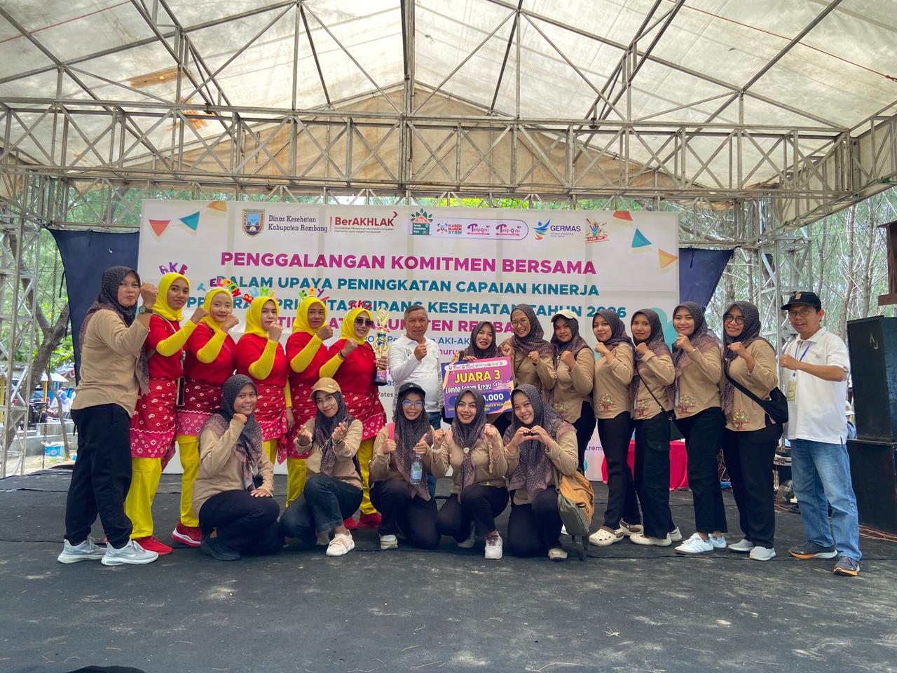 Puskemas Pancur Juara 3 dari 1.000 Peserta